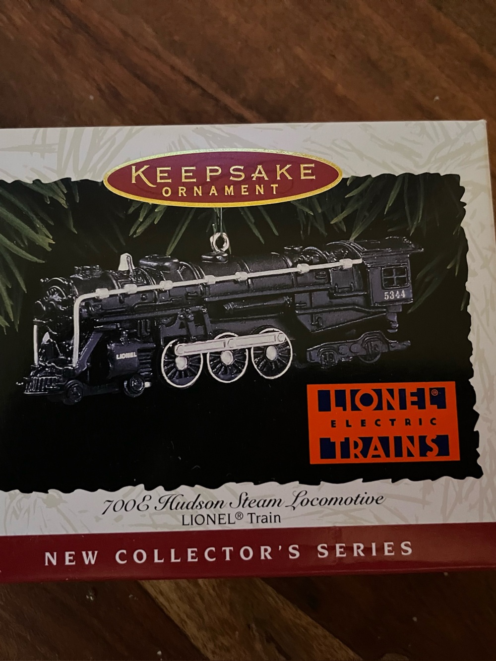 Hallmark Keepsake 1996 700E Hudson Steam Locomotive Lionel Train Die Cast #1